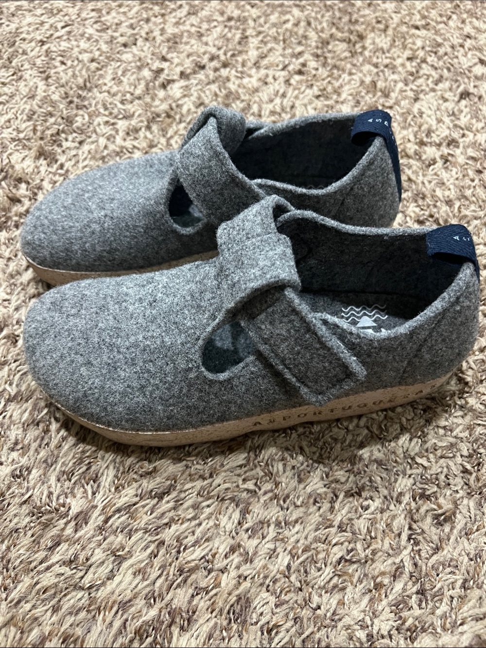 Asportuguesas Cate wool mary Jane's sz 38